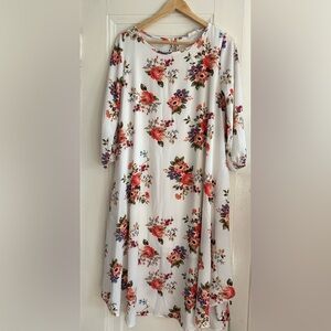 Flamingo Urban Floral Dress